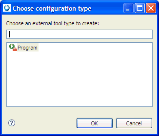 Project options: Builders panel